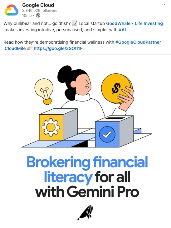 GoodWhale featured by Google